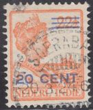 [Queen Wilhelmina - Postage Stamps of 1914-1915 Surcharged, प्रकार K10]