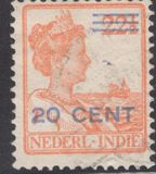[Queen Wilhelmina - Postage Stamps of 1914-1915 Surcharged, प्रकार K10]