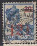 [Queen Wilhelmina Stamp of 1922 Surcharged, tip K20]