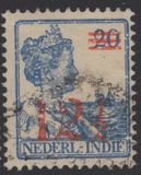 [Queen Wilhelmina Stamp of 1922 Surcharged, tip K20]