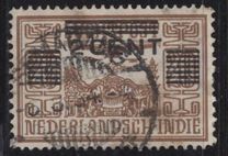 [Airmail Stamps of 1928 & 1931 with 3 Bars over "LUCHTPOST" and Surcharged New Value, tyyppi M8]