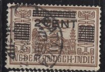 [Airmail Stamps of 1928 & 1931 with 3 Bars over "LUCHTPOST" and Surcharged New Value, tyyppi M8]