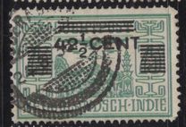 [Airmail Stamps of 1928 & 1931 with 3 Bars over "LUCHTPOST" and Surcharged New Value, tyyppi M9]