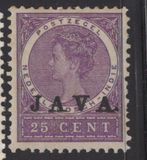 [Numeral Stamps & Queen Wilhelmina - Stamps of 1902-1905 Overprinted "JAVA", 类型 G18]