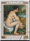 [Nude Paintings of Pierre Auguste Renoir, French Impressionist, type HN]
