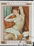 [Nude Paintings of Pierre Auguste Renoir, French Impressionist, type HP]
