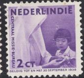 [Charity for the Central Mission Bureau in Batavia, type BA]