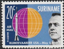 [Airmail - "Man in Space", type TM]