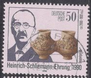 [The 100th Anniversary of the Birth of Heinrich Schliemann, тып DIJ]