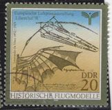 [Airmail Exhibition "LILIENTHAL '91" - Historical Model Planes, type DGH]