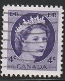 [Queen Elizabeth II - Normal Paper, See 1962 for Fluorescent Stripes, type GT3]