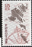 [Map of Faroe Islands - New Values, type KC2]