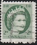 [Queen Elizabeth II - Normal Paper, See 1962 for Fluorescent Stripes, type GT1]