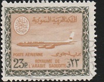 [Airmail - Boeing 720 Airplane, type OR]
