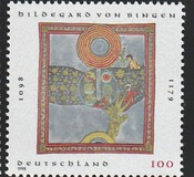 [The 900th Anniversary of the Birth of Hildegard of Bingen, Prioress, тип BOM]