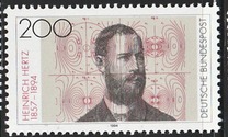 [The 100th Anniversary of the Death of Heinrich Hertz, Physicist, type BEA]