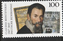 [The 350th Anniversary of the Death of Claudio Monteverdi, Composer, Tipo BDV]