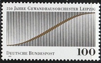 [The 250th Anniversary of the  Gewandhaus Orchestra from Leipzig, típus BBW]