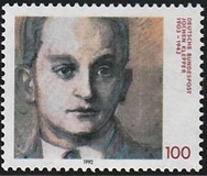 [The 50th Anniversary of the Death of Jochen Klepper, Writer, típus BBL]
