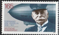 [The 75th Anniversary of the Death of Ferdinand Graf von Zeppelin, тип AZR]