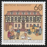 [Charity Stamps - Buildings, ประเภท AYJ]