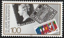 [The 150th Anniversary of the First Stamp, Typ AVA]