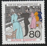 [Charity Stamps - Postal Delivery & Telephone Communication, veids AUW]