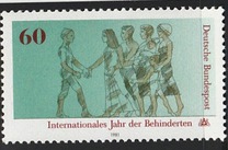 [International Year of Disabled Persons, тип AGA]