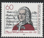 [The 300th Anniversary of the Birth of Georg Philipp Teleman, Composer, тип AGC]