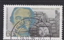 [The 100th Anniversary of the Death of Heinrich Schiliemann, Archaeologist, typ AVB]