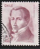 [Diego Portales, Politician - Inscribed "D. PORTALES", type WL]