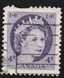 [Queen Elizabeth II - Normal Paper, See 1962 for Fluorescent Stripes, jenis GT3]