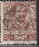 [Definitives - Eagle with Coat of Arms - Victor Emmanuel III, 1869-1947, type AK]