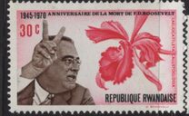 [The 25th Anniversary of the Death of Franklin D. Roosevelt, 1882-1945, type JQ]