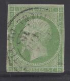 [Definitive 1853-1860 - Napoléon III, Empereur des Français, type C1]