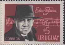 [The 21st Anniversary of the Death of Eduardo Fabini, 1882-1950, type XM]