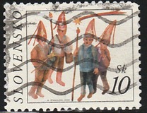 [President of SR Ivan Gasparovic - Definitive stamp, type OQ]