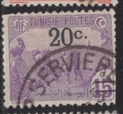 [Stamps of 1906 Surcharged, प्रकार F20]
