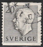 [King Gustaf VI Adolf of Sweden & Tree Crowns - Without Imprint, 類型 DB9]