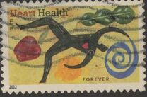 [Heart Health - Self-Adhesive Stamp (45 cents), type FYR]