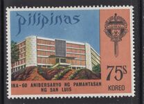 [The 60th Anniversary of St. Louis University, Baguio City, tegund AIU3]