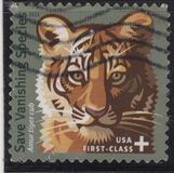 [Endangered Species - Tiger. Self-Adhesive Stamp, Вид FXA]