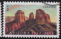 [The 100th Anniversary of Arizona Statehood - Self-Adhesive Stamp (45 cents), type FYT]
