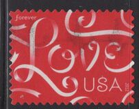 [Greeting Stamp, Love - Self-Adhesive (45 cents), type FYS]
