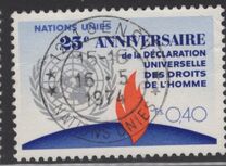 [The 25th Anniversary of the UN Human Rigths, tip AF]
