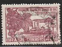 [The 75th Anniversary of the Arrival of Italian Immigrants, type AAQ]