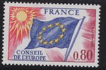[Flag of Europe. Country Name Changed, タイプ B15]