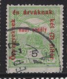 [Turul over Crown of Saint Stephen & King Franz Joseph - Stamps of 1913 Overprinted and Surcharged, प्रकार M3]