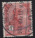 [Turul over Crown of Saint Stephen & King Franz Joseph - Stamps of 1913 Overprinted and Surcharged, प्रकार N]