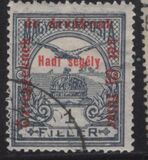 [Turul over Crown of Saint Stephen & King Franz Joseph - Stamps of 1913 Overprinted and Surcharged, प्रकार M]